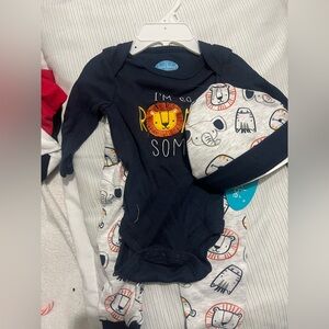 Animal print onesie bundle